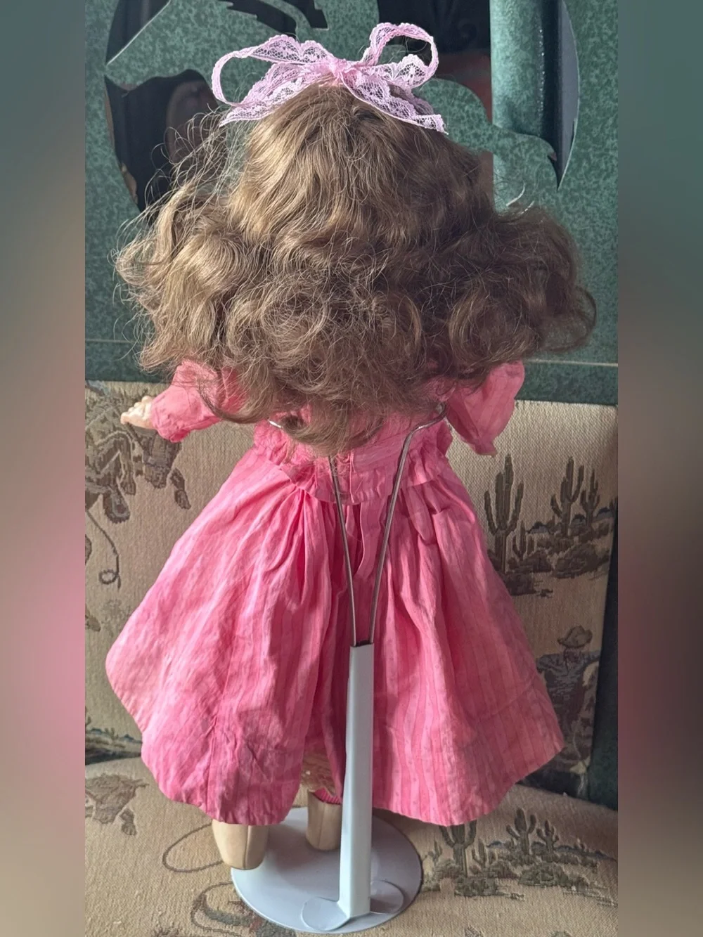 Antique Kestner Shoulder Head Doll Nice Old Clothes Perfect Bisque Unique Body!